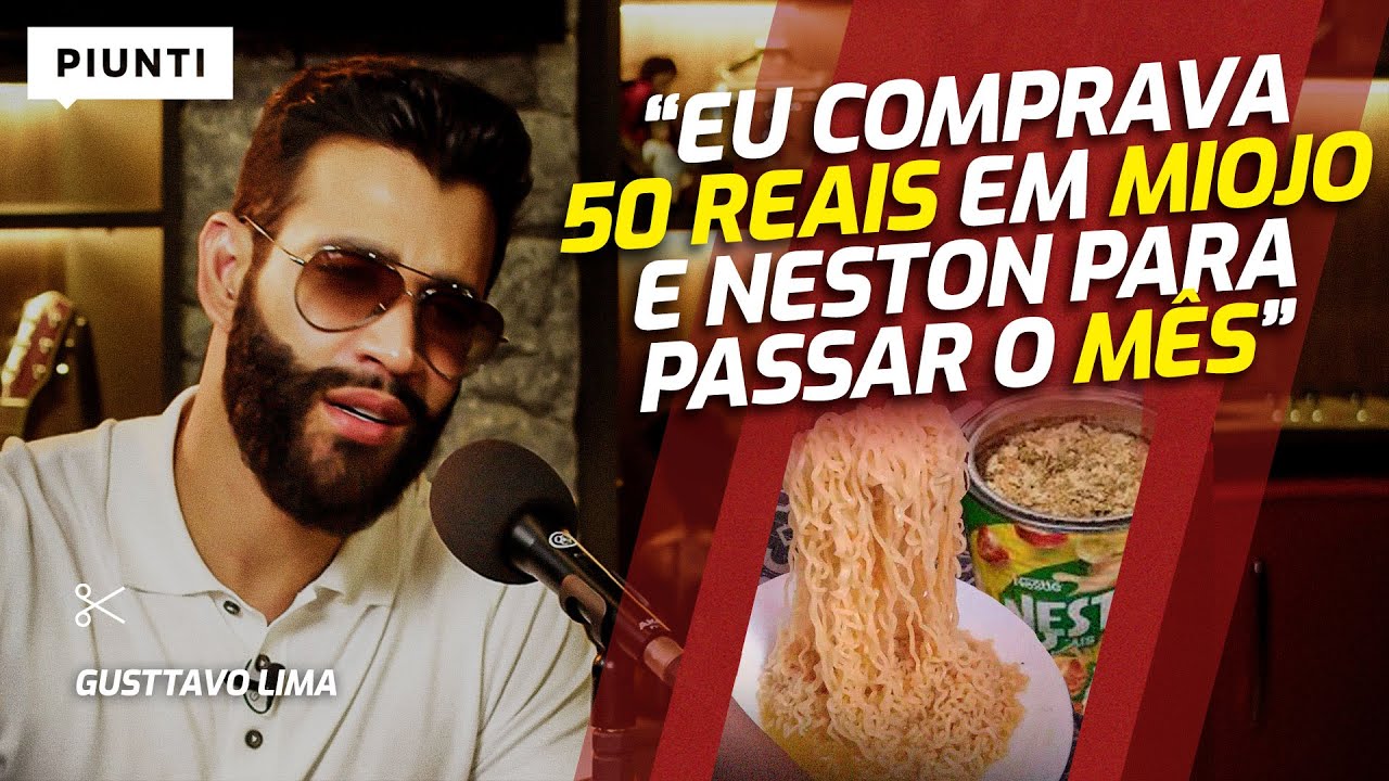 O GUSTTAVO LIMA QUE VOCÊ NÃO CONHECEU | Piunti