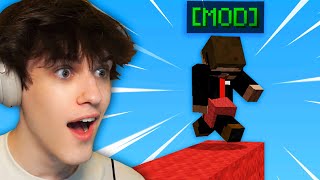 Hypixel Moderator GODBRIDGED On Me In Bedwars...