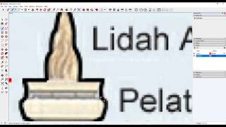 Sketchup 2019 : 10 MENIT Mebuat Model Tugu Monas screenshot 1