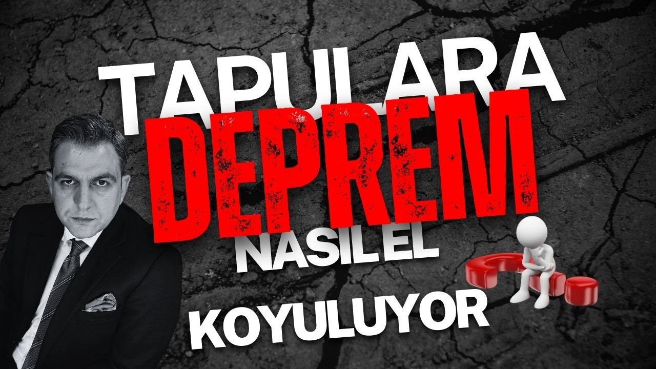 Deprem Bölgelerinde Tapulara Nasıl El Konuluyor? Hak Sahiplerini Neler Bekliyor?