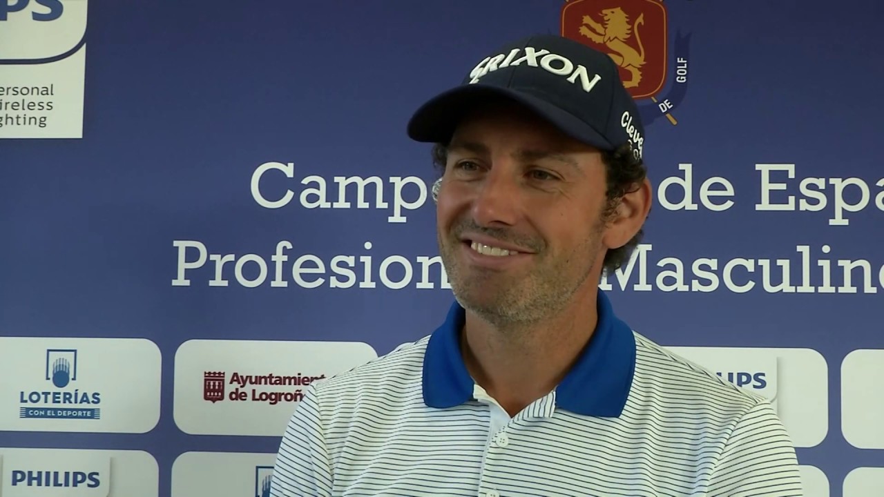 1ª jornada Philips Hue Campeonato de España de Profesionales. Declaraciones de A. García-Heredia.