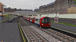 OpenBVE  Jubilee Line   Stratford to West Hampstead (Phase 3)