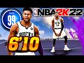 99 OVR 6'10 GIANNIS ANTETOKOUNMPO BUILD is OVERPOWERED in NBA 2K22