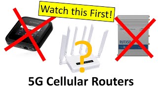 Don’t buy 5G Netgear M6 or RUTX50 without watching this first! Spitz AX GL-X3000 5G Router Review
