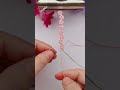 Peach blossoms bloom, pure hand-woven rope, braided hand rope, rope tutorial, creative hand-wove