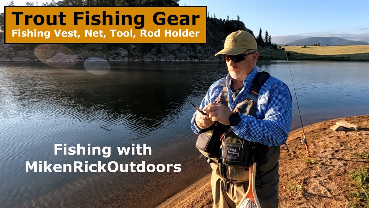 Rick's Fishing Gear at 11 Mile Reservoir in Colorado 