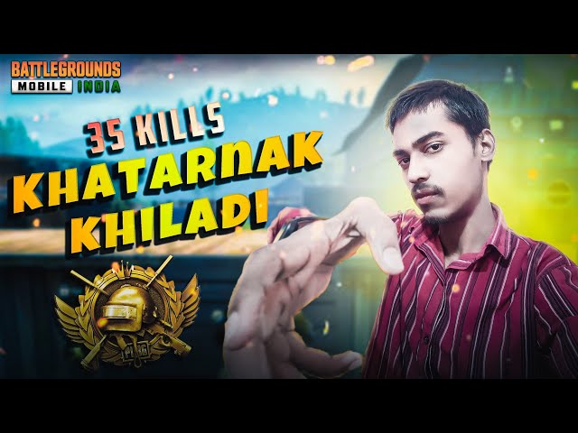 Bgmi Tdm 35 Kills 🤩 Khatarnak Khiladi | GameinMaddy | class=