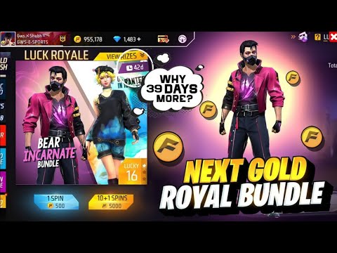 Free Fire Next Gold Royale Confirm Date 😲