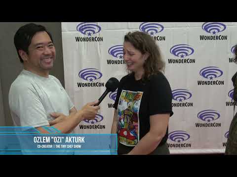 Ozlem "Ozi" Akturk Carpet Inteview for The Tiny Chef Show WonderCon 2026
