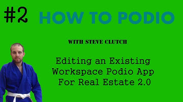 How to Podio | 09/30/14 | Workspace 2.0 | Editing Existing Workpace