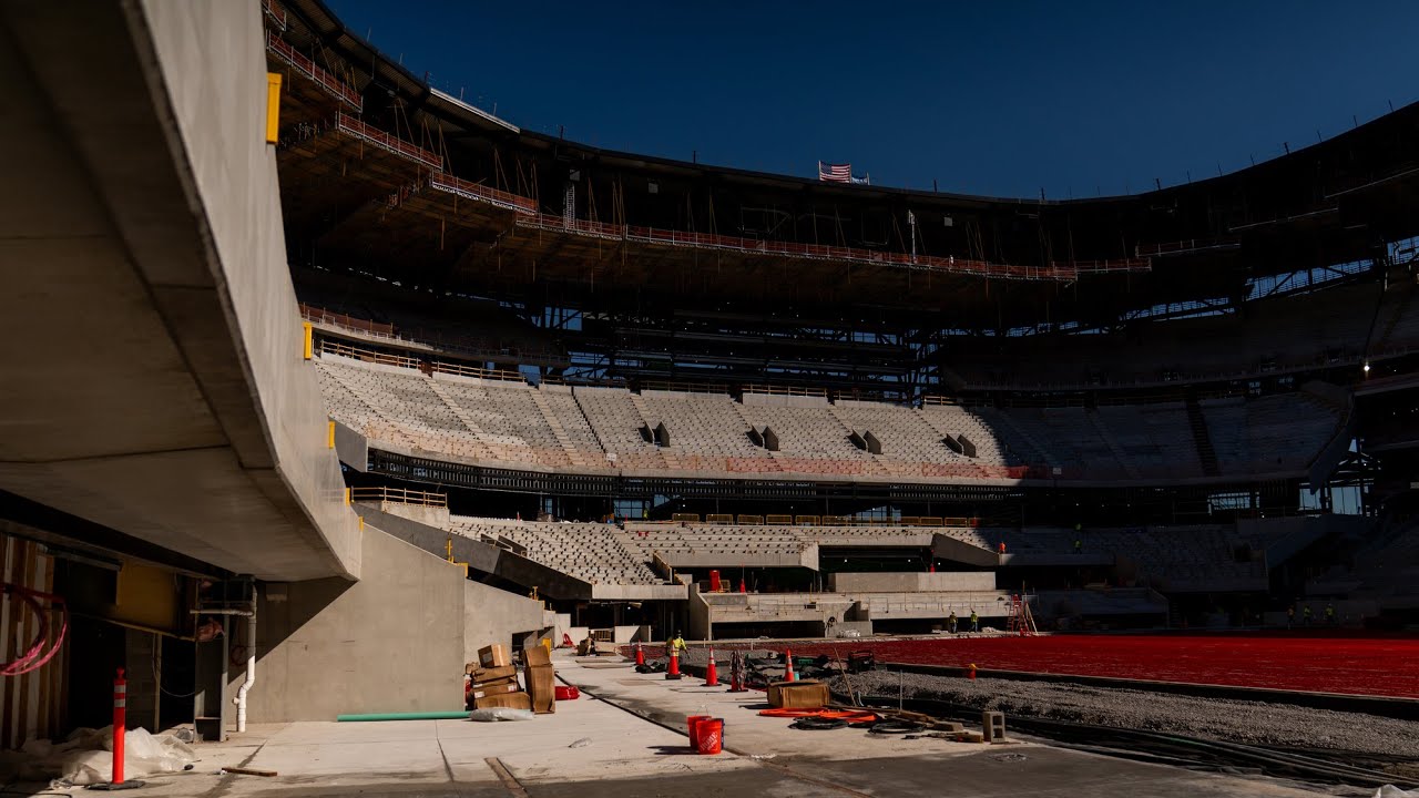 Check out progress on new Buffalo Bills Stadium