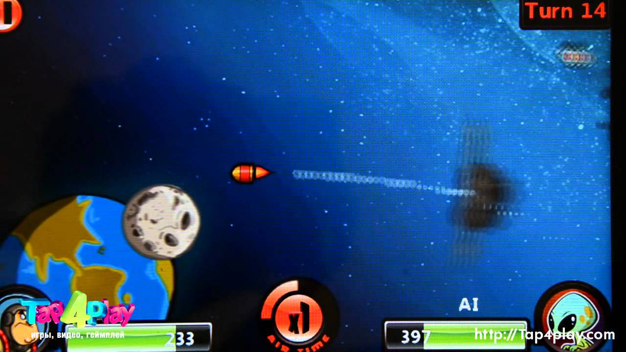 Cosmonauts. Геймплей на Galazxy Tab. Tap4Play.com