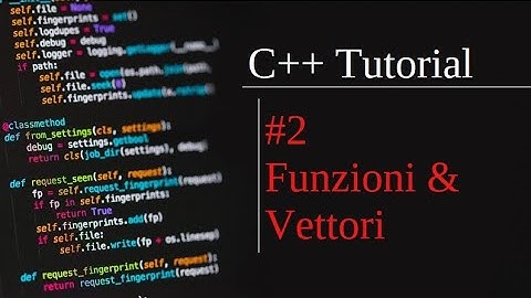 min,max funzioni e vettori Lez3 - Esercizi universitari c++