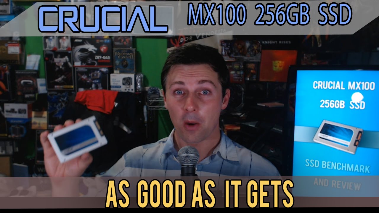 Crucial MX100 - 256GB SSD Benchmark and Review