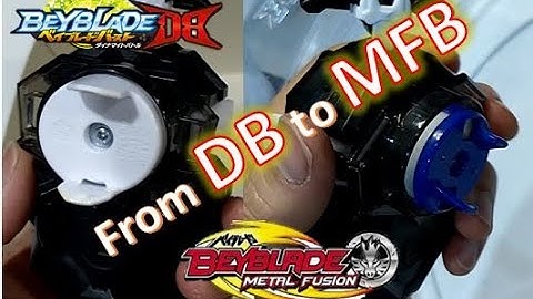 Beyblade Metal Fusion Launcher Conversion from Burst Dynamite Battle Launcher