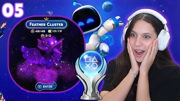 FEATHER CLUSTER + PLATINUM TROPHY 🔥 | END | Astro Bot