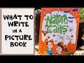 WHAT TO WRITE IN A PICTURE BOOK | word counts, age range and structure