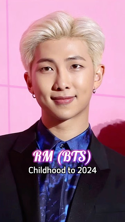 RM (BTS) evolution from childhood to 2024