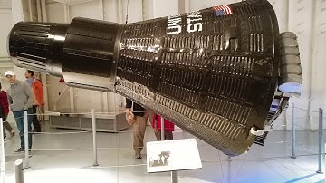 REPLICA OF THE MERCURY SPACE CAPSULE ON THE INTREPID