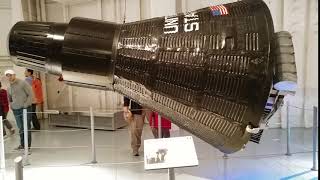 REPLICA OF THE MERCURY SPACE CAPSULE ON THE INTREPID