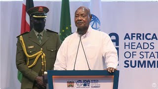 'I don't entertain that nonsense anymore!' Museveni educates African Presidents during IDA21 Summit!