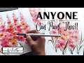 Attention beginners watercolor painting has never been easier how to paint easy flowers