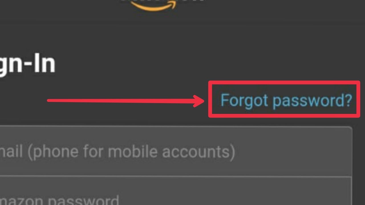 Amazon Prime Account Forgot Reset And Change Password Password Is Incorrect Problem Youtube