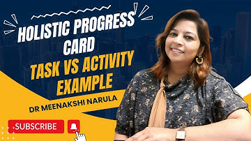 Holistic Progress Card Assessment Strategies- Task and Activity || Dr Meenakshi Narula
