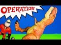 Jurassic Park Dinosaur has Tummy Trouble with Mr Incredible