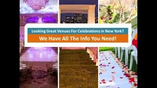 Banquet halls, party halls, wedding venues in New York