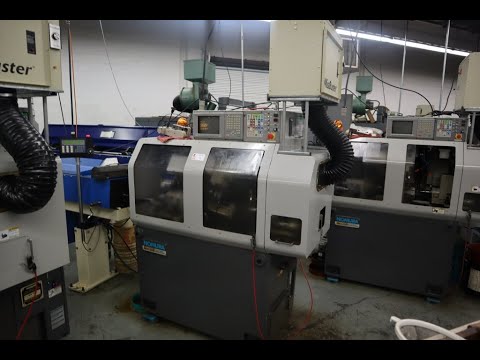Nomura NN-13SB CNC Swiss Automatic Screw Machine, Live Milling