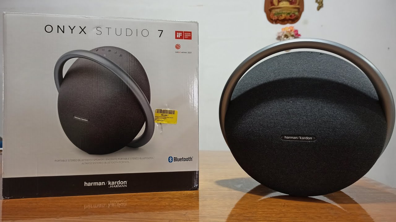 Parlante Harman Kardon Onyx Studio 7 portátil con bluetooth y wifi grey 220V