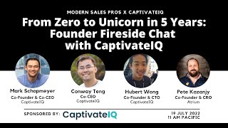 From Zero to Unicorn in 5 Years  Founder Fireside Chat with CaptivateIQ screenshot 5