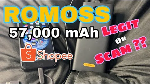 Romoss 57,000mAh || QuickReviews | PowerBank Unboxing