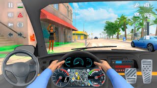 TAXI SIM 2020 l UBER CAR DRIVING l CAR 3D ANDROID IOS GAMEPLAY screenshot 2