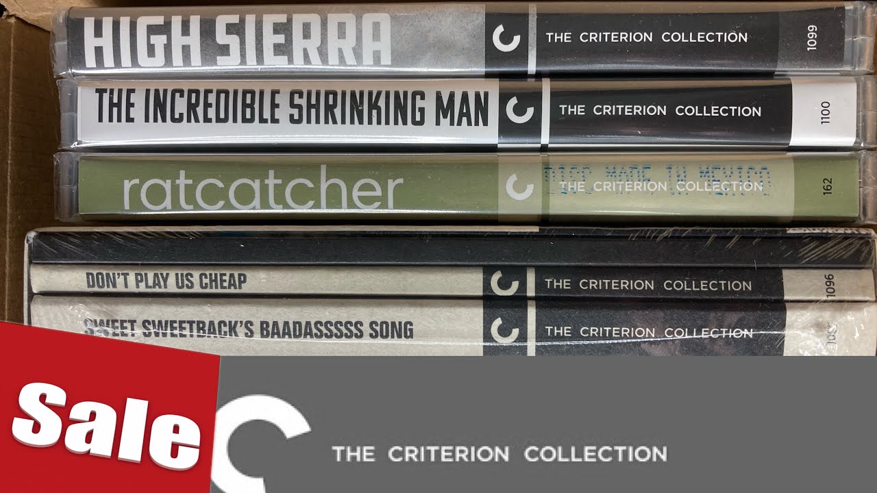 Criterion Flash Sale Bluray Pickups and Barnes & Noble Sale