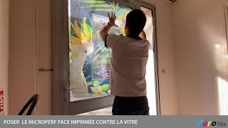 Tuto Pose Adhésif En Intérieur Faux-Microperforé