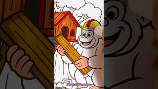 Your Next Coloring Pick Duck Gorilla Breezy Adventures Calming Coloring Book