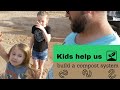 Easy Kitchen Scrap Compost Project // Kids help me make a 5 gal. compost bucket
