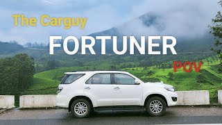 Toyota Fortuner 4x4 POV Driving | Munnar Mattupetty Dam | 3.0 L D4D | 4K | The Carguy | ASMR | #30 |