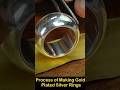 Process of Making Gold-Plated Silver Rings- Good tools and machinery can simplify Tasks