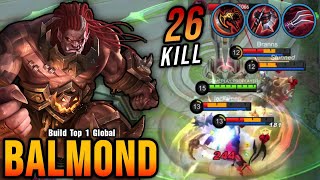 26 Kills!! Balmond Lifesteal Build, 9 MIN Full Build & Max LVL - Build Top 1 Global Balmond ~ MLBB screenshot 4