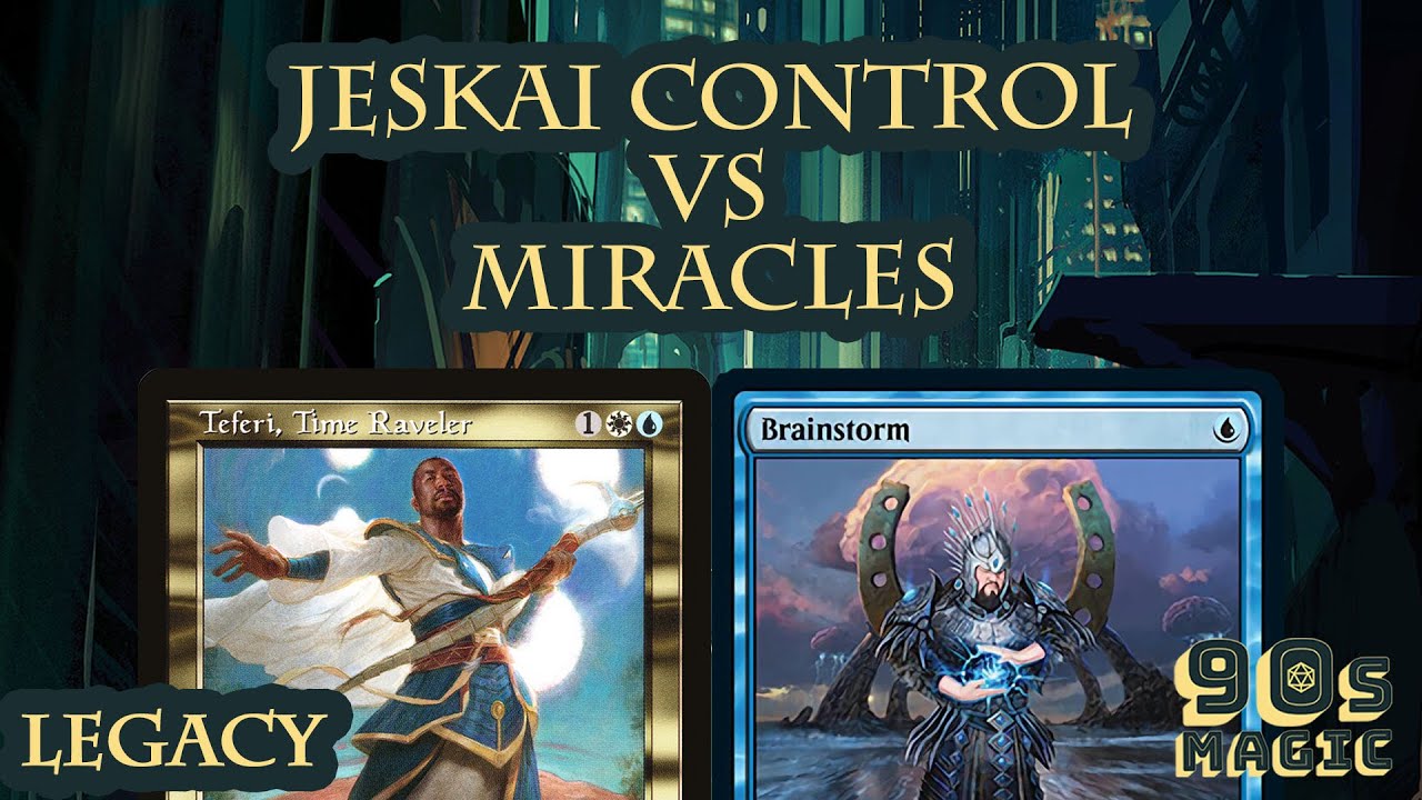 Jeskai Day's Undoing Control vs UW Miracles [MTG Legacy]