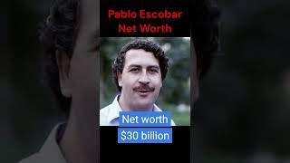 Pablo Escobar net worth #pabloescobar #networth #narcos