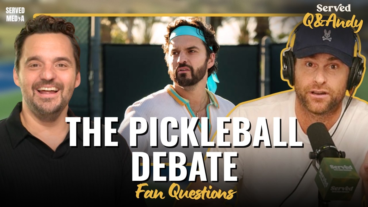 Jake Johnson on Being Coached By Brad Gilbert & Ed Harris’ Intensity | Q&Andy