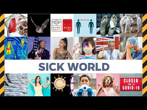Sick World - A Year of COVID in Two Minutes