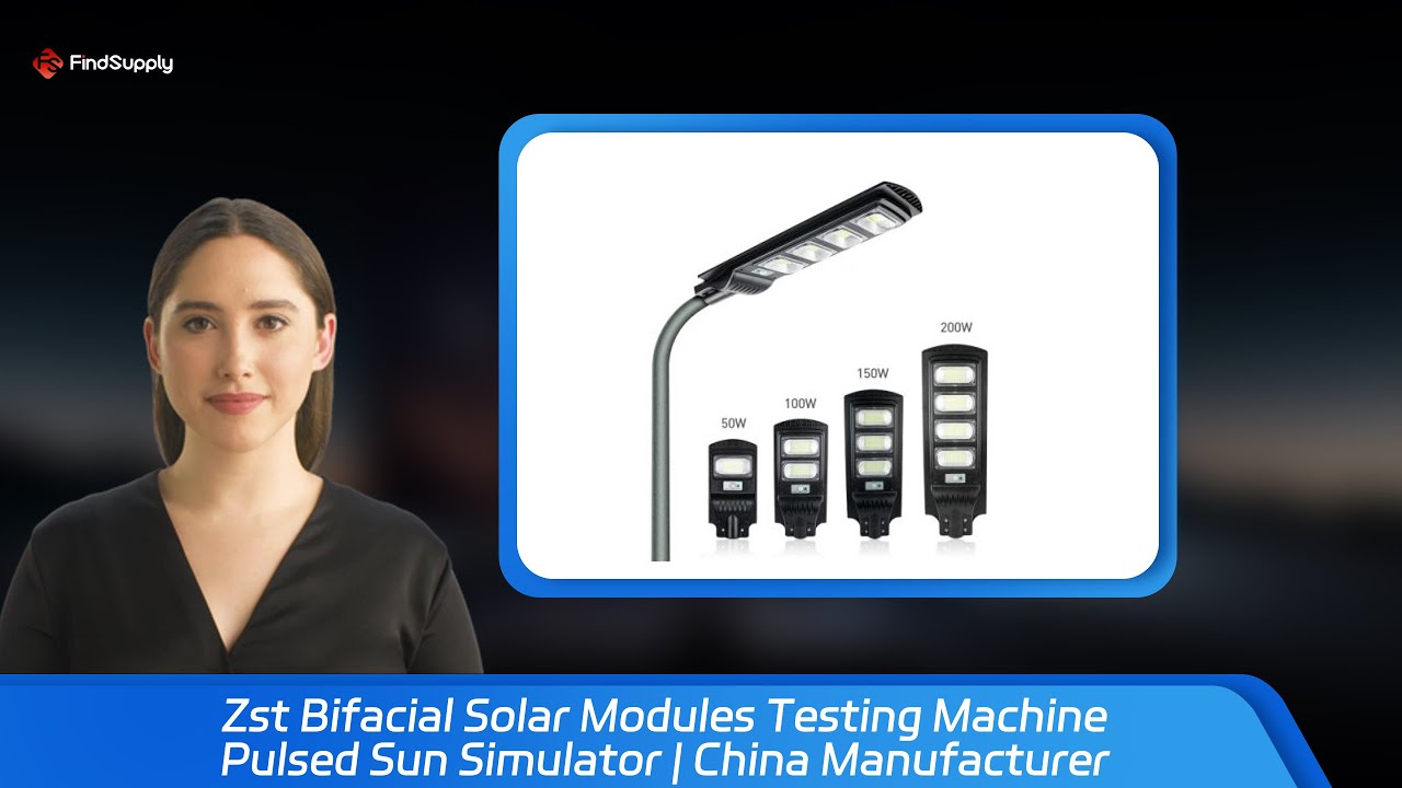 Zst Bifacial Solar Modules Testing Machine Pulsed Sun Simulator | China ...