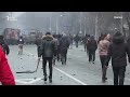 Ожесточенное противостояние в Алматы: силовики применили огнестрельное оружие