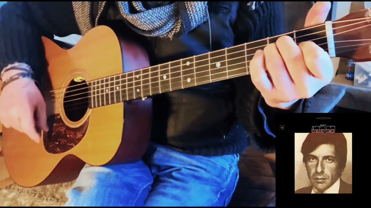 ‘So Long, Marianne’ Leonard Cohen - Guitar Chords In Comment (Standard - No Capo)