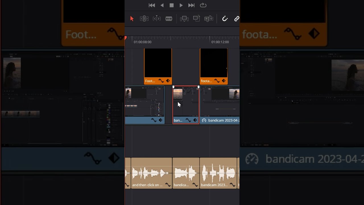 Trim Edit Mode DaVinci Resolve For Noobs Tip 24